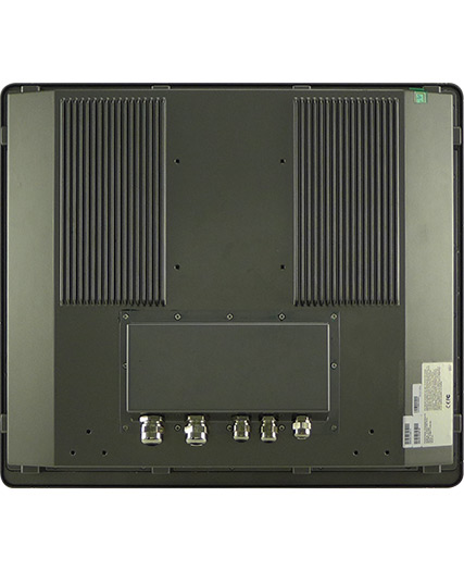 19" (IP66) Aluminum Panel PC Back